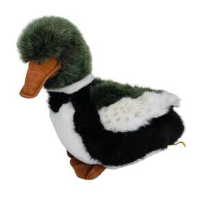 Vintage 24K Polar Puff Stuffed Duck Plush